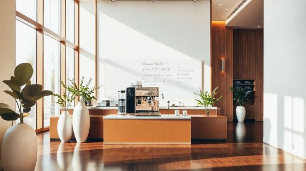 Créer une expérience café haut de gamme pour les entreprises modernes