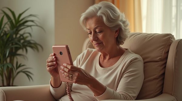 Le téléphone rose : une écoute bienveillante pour femmes mûres